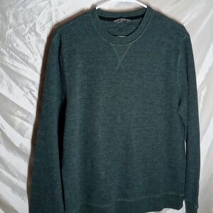 Crew Neck men's pullover long-sleeved large